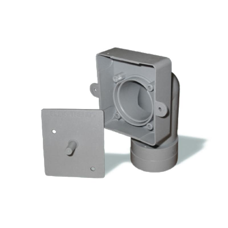 Unterputzteil für Bodensaugdose "Metall"